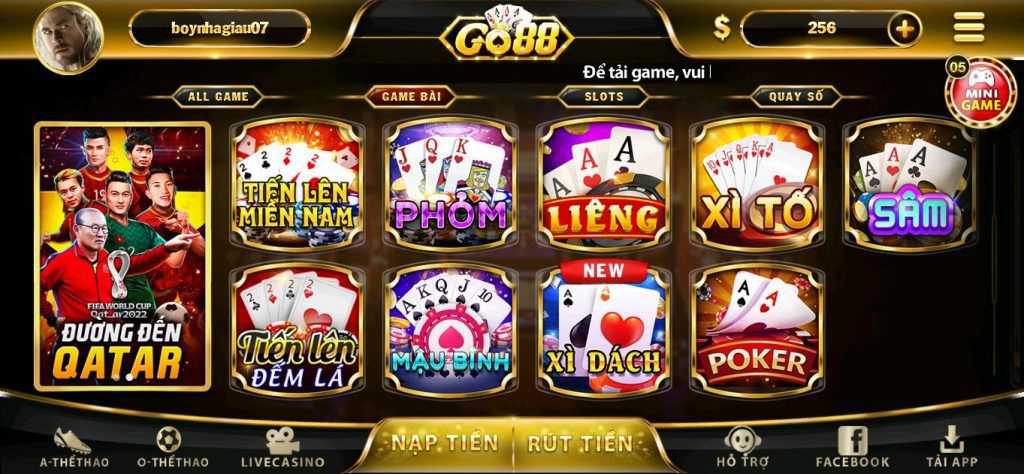 Trò chơi slot trực tuyến cấp độ Nohu90 bao gồm tất cả các khu cắm trại - Nohu90